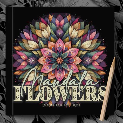 3D Mandala Flowers Coloring Book (Printbook) – Monsoon Publishing USA