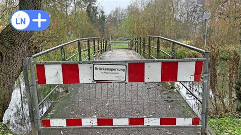 Bad Schwartau Rger Um Gesperrte Br Cken Am Kurpark