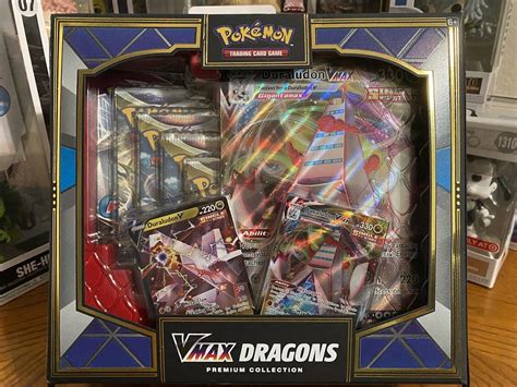 Mavin New Pokemon TCG VMAX DRAGONS Premium Collection Box 2022