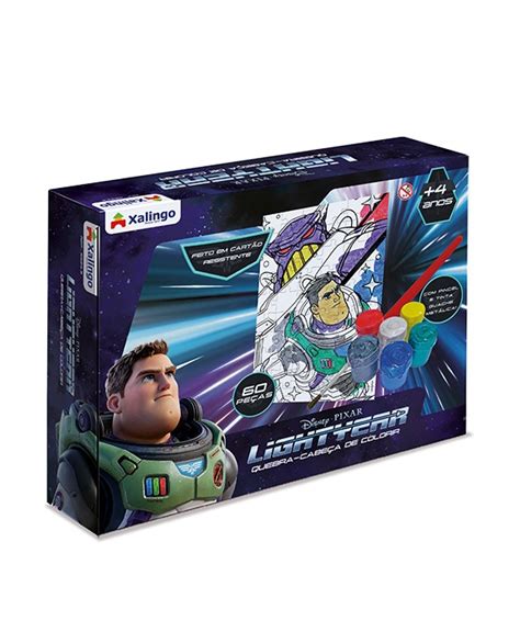 Quebra Cabeça para Colorir Buzz Lightyear Disney Pixar Produtos Xalingo