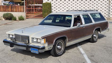 1983 Mercury Grand Marquis Colony Park Woody Station Wagon YouTube