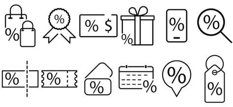 Premium Vector Ecommerce Icons Set Shopping Online Shopping Thin Line