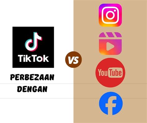 Perbezaan Tik Tok Dengan Sosial Media Lain