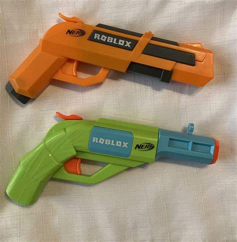 Nerf Roblox Jailbreak Armory Includes Hammer Action Blasters