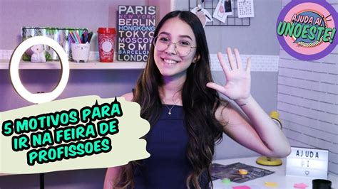 Cinco motivos para participar da Feira de Profissões 2023 YouTube