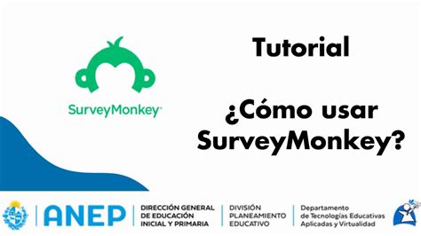 Tutorial C Mo Usar Surveymonkey Youtube