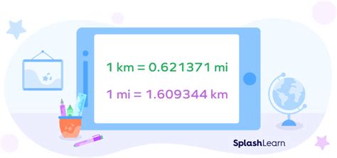 Kilometers To Miles Conversion Km To Mi Formula Steps