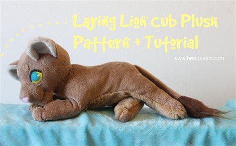 From Realistic To Super Cute The Best Lion Sewing Patterns