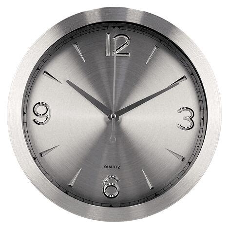 Reloj De Pared 30 Cm Gris