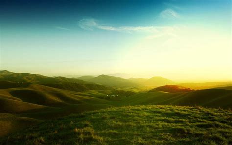 Anime Grassy Hills Wallpapers - Wallpaper Cave