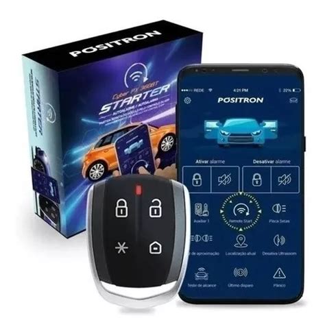 Alarme Da Positron Modelo Px Bluetooth Comando Smartphone