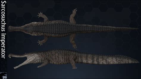 Jagged Fang Designs - Sarcosuchus imperator (SICB 2020 Austin)