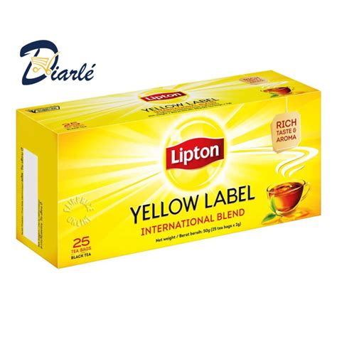 LIPTON YELLOW LABEL INTERNATIONAL BLEND 25 TEA