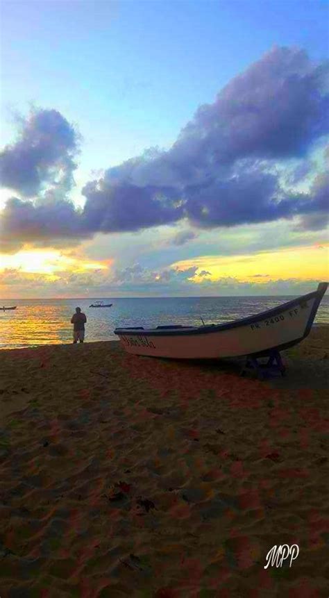 Atardecer En La Playa Crash Boat Beach Aguadilla Puerto Rico