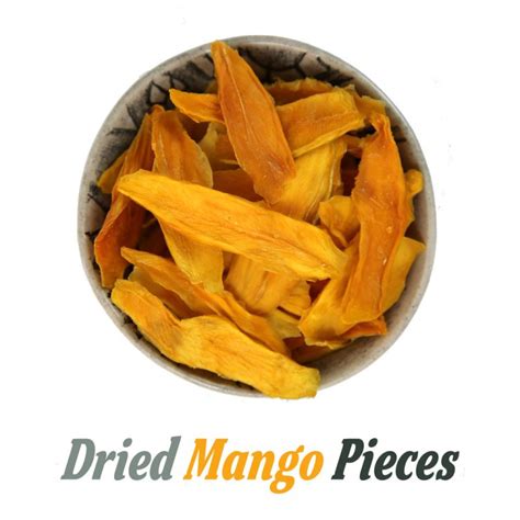 Dried Mango Pieces 250gm Squirrel Depot