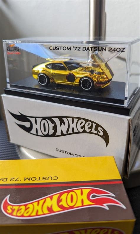 RLC Exclusive Custom Datsun Z Hot Wheels Gold Edition Hobbies Toys Toys Games On