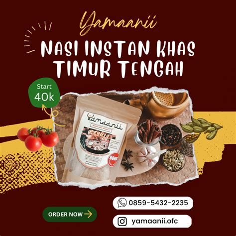 Wa Telp Jual Nasi Briyani Beras Basmati Terdekat Di