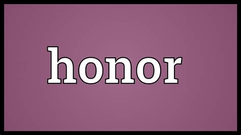 Difference Between Honor And Respect Definition Meaning 45 Off