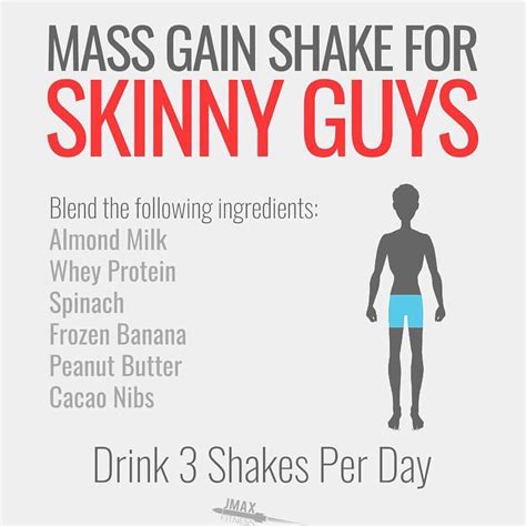 💪mass Gain Shake For Skinny Guys By Jmaxfitness Click The Link In My