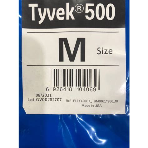 Disposable Medical PPE Isolation Suit Tyvek 400 CE ISO Certificate