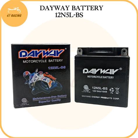 COD Motorcycle Dayway Battery 3L 4L 5L Lazada PH