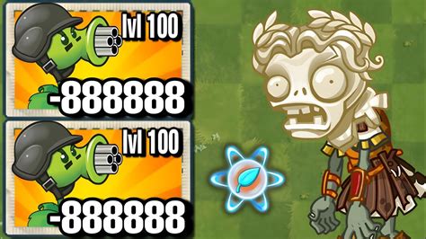 Pvz Tournament Every Plant With Plant Food Vs Bust Head Zombie