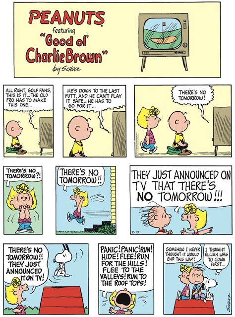 Peanuts By Charles Schulz For July Gocomics Peanuts