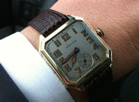 Vintage Hamilton Watch Restoration 1926 Square And 1927 Square Cut