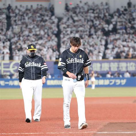 ＜ロ・ソ＞ロッテに敗れ肩を落とす柳田（撮影・岡田 丈靖） ― スポニチ Sponichi Annex 野球