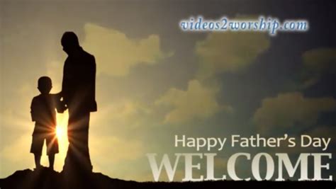 Fathers Day Welcome Motion Background Videos2worship Motion