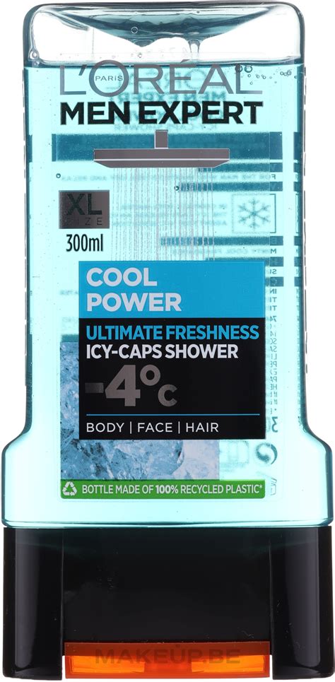 L Oreal Men Expert Cool Power Icy Caps Shower Gel Nettoyant Pour