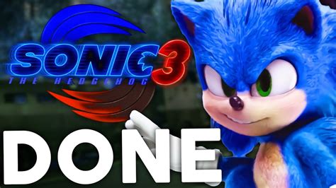 Sonic The Hedgehog Is Done Filming What Next Youtube