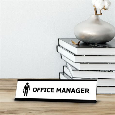 Signs Bylita Office Manager Desk Sign Wayfair