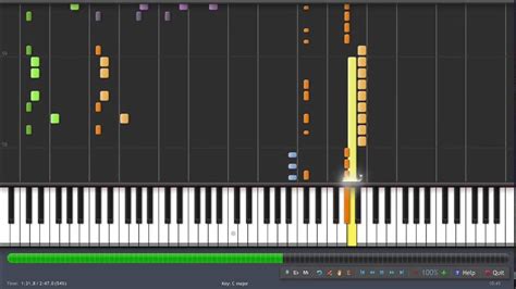 Linkin Park Hit The Floor ♫ Instrumental Synthesia Youtube