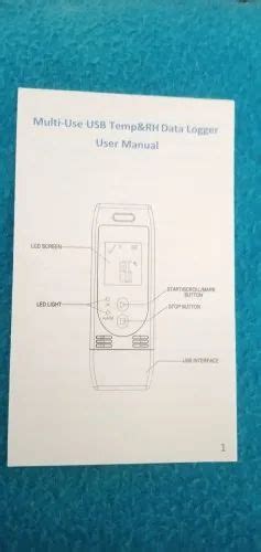 Multiuse Temperature And Humidity Data Logger For Cold Storages Model