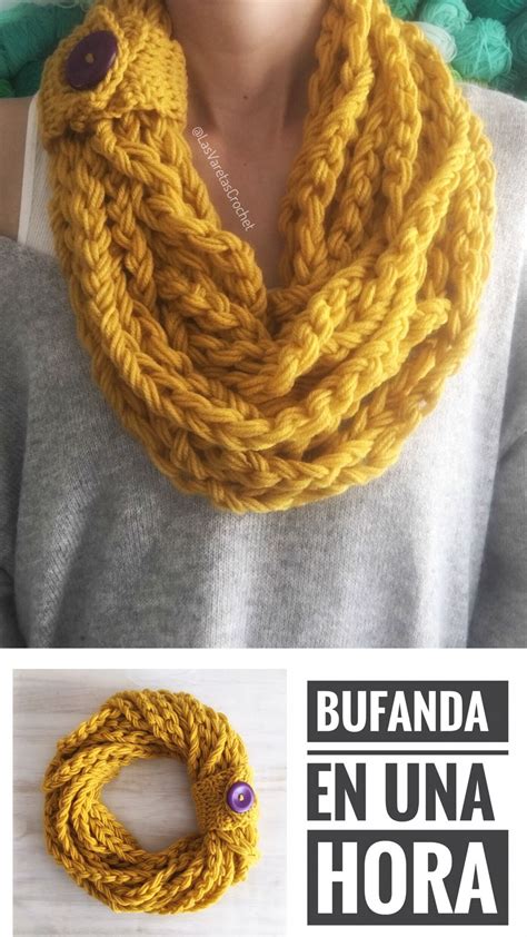 Bufanda Fácil A Crochet Tutorial Gratis Patrón Gratuito Patrones