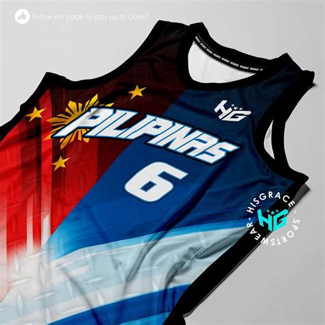 90 HG PILIPINAS CONCEPT JERSEY FULL SUBLIMATION JERSEY BASKETBALL