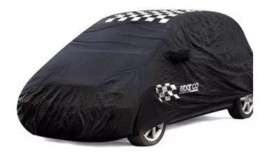 Funda Cubre Auto Impermeable Reforzada Talle Xl Sparco Negra