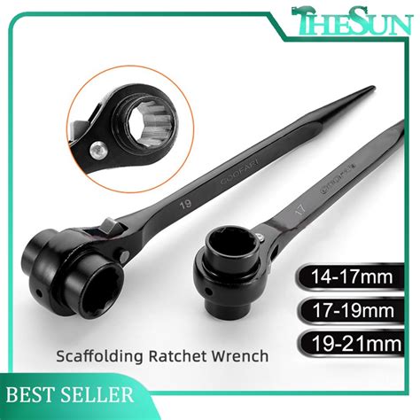 Scaffolding Podger Ratchet Wrench Site Ratchet Socket Wrench Tool