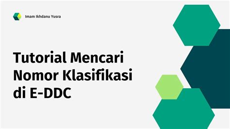 Tutorial Mencari Nomor Klasifikasi Di E Ddc Youtube