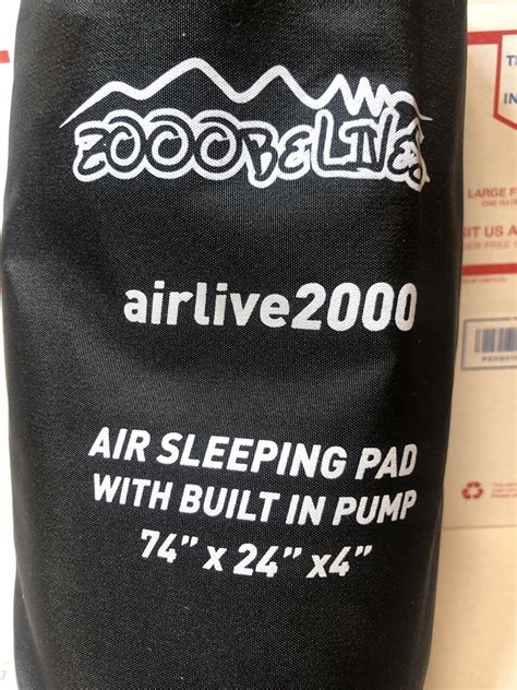 Air Bed Zooobelives Extra Thick Inflatable Sleeping Pad With Built In