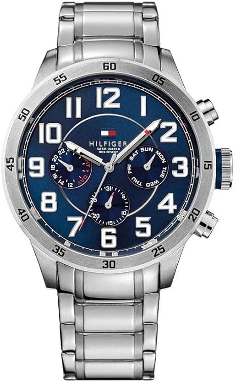 Tommy Hilfiger Montre Analogique Multifunction Quartz Pour Homme Avec