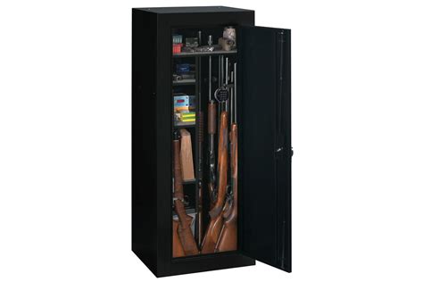 Shop Stack On Gun Convertible Steel Security Cabinet Black For