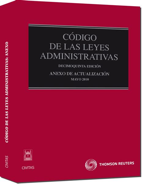 Anexo Al Código De Las Leyes Administrativas