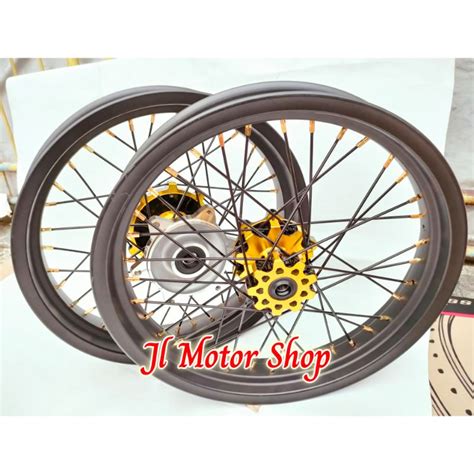 Jual VELG SUPERMOTO CRF CRF150 L CRF150L SEPAKET VELG SET SUPER MOTO