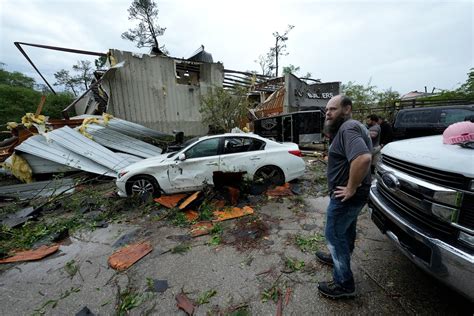 Destructive Storms Sweep The South As Tornadoes Hit Texas Louisiana The Washington Post