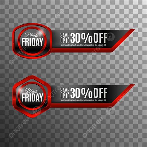 Black Friday Badge Set Sale Black Friday Badge Png And Vector With