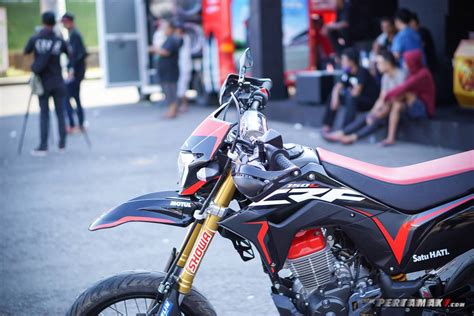 Intip Modifikasi Honda Crf150l Supermoto By Ahm Gambaran Crf150m Kah Blog