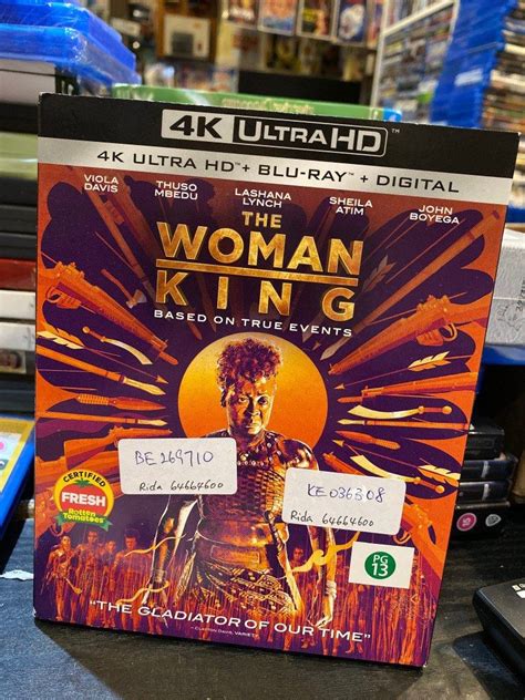 Woman King 4K And Blu Ray TV Home Appliances TV Entertainment