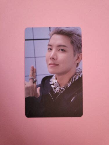 Bts J Hope Proof Photocard Ebay